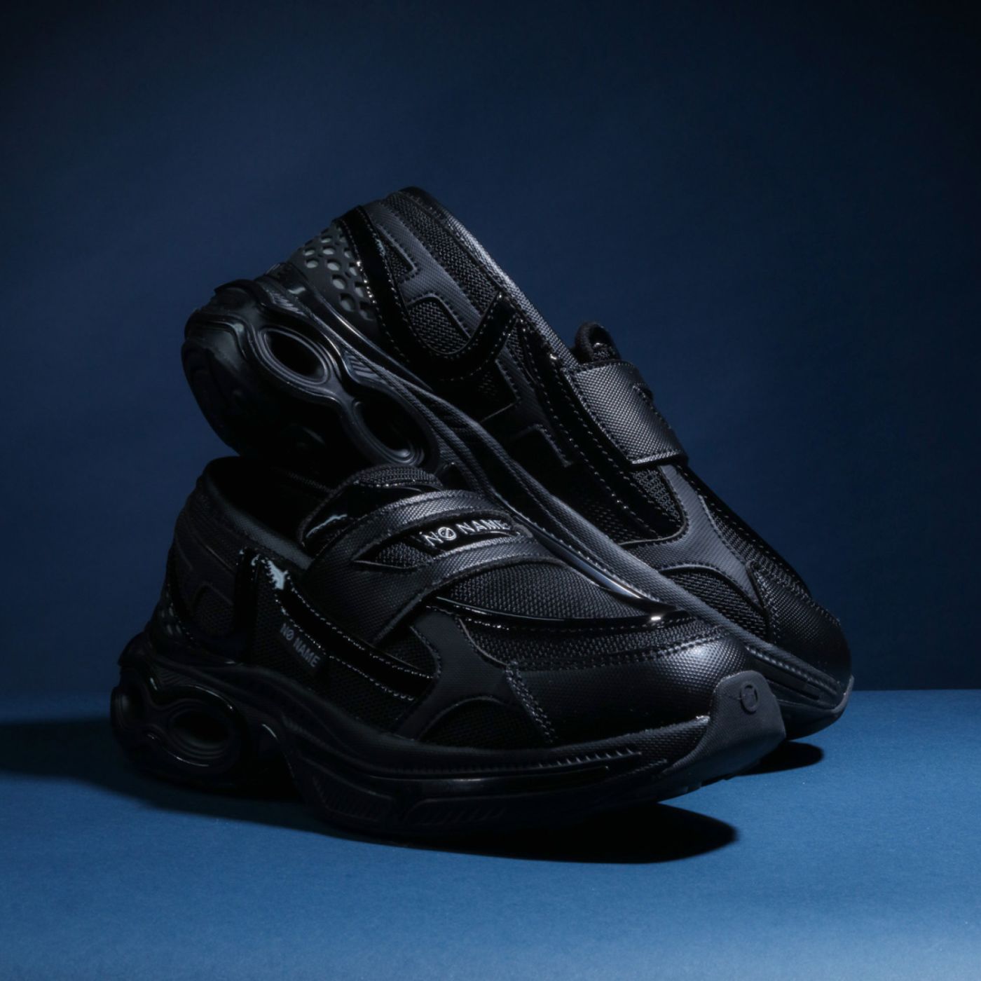 WILLO MOC W - MESH/NAPPA - NERO